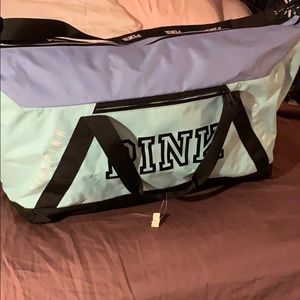 Pink large duffle bag